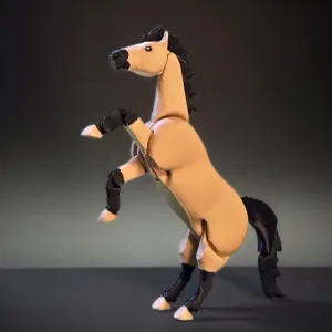 Articulated horse