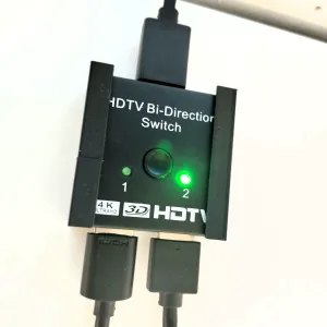 HDMI Bi-Directional Switch Holder