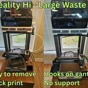 LARGE Waste bin - poop bin for Creality Hi