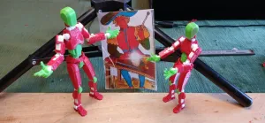 separated plate __CYBORG_FATHER & SON_DE LUXE --TRICOLORE---
