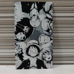 Hueforge selfie of Luffy's friends