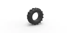 Tractor tire 26 Scale 1:25