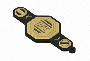 UFC BELT KEYRING
