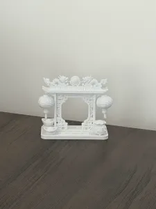 双龙牌坊 古风 建筑模型