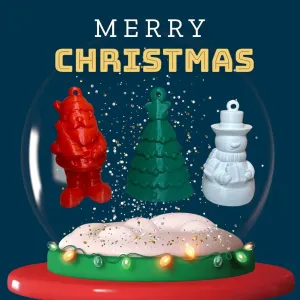 Christmas ornaments X3 no support