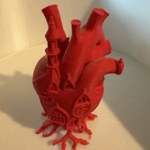 Gothic heart castle