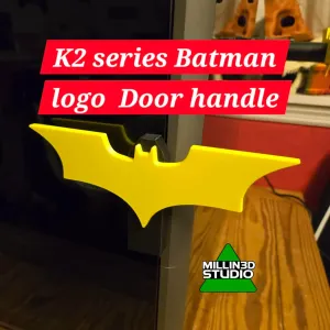 Creality K2 Plus Pro and Combo Batman Logo Door Handle