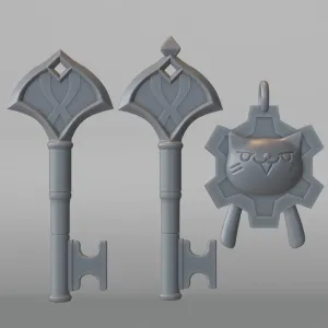 Keys to Al Haythams house Genshin Impact for cosplay