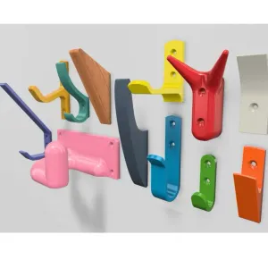 Wall hook, 12 different Versions
