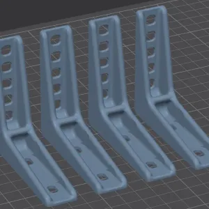 90° Angle Bracket / Corner Support – Strong & Compact