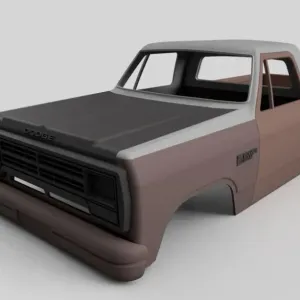 an 1980s Dodge Ram (Version 2) at 1:16 scale