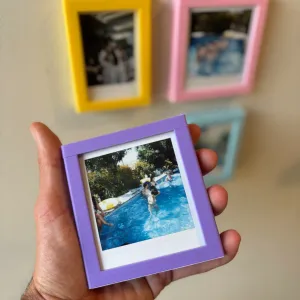 Instax Photo Frame Holder (Mini + Square) – Magnetic Display