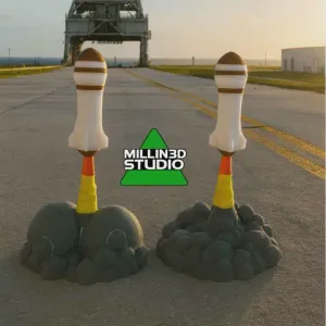 Blue Origin Rocket Jeff Bezos Amazon 2 versions multi-color