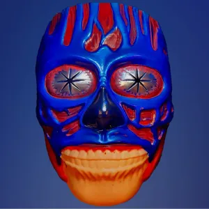 OBEY Blue Alien "They Live" face mask by MrEmaker3D