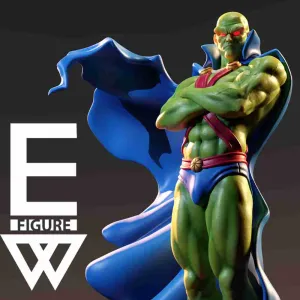 MARTIAN MANHUNTER- 3D STL READY TO PRINT