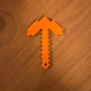 Minecraft tool keychains