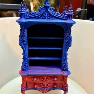 Gothic Versailles Curio Shelf