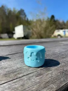 Melting Marshmallow LED candle holder