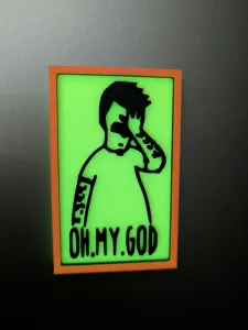 Bob's Burgers "Oh. My. God." Magnet