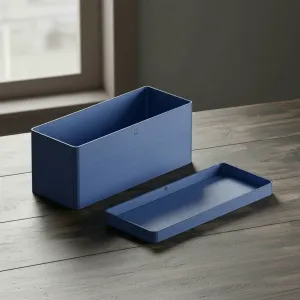 Storage box with lid