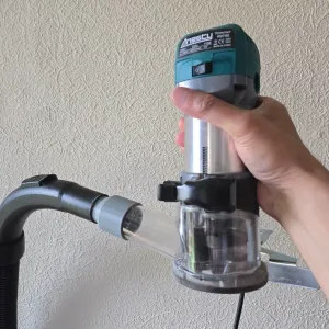 Palm Router to Vaccum Adapter