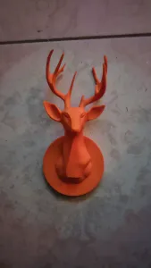 Stylized Elk Wall Mount