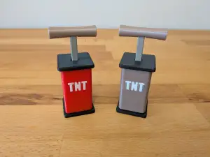 Vintage TNT Detonator Fidget Toy