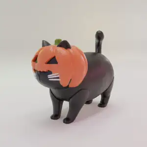 Halloween Print & Paint - Pumpkin Cat