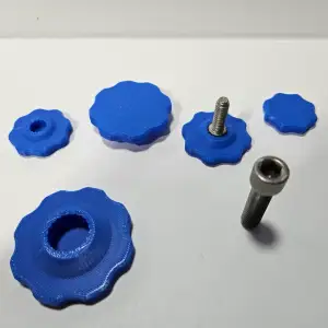 Handles for socket cap screws - metric