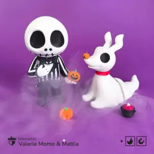 Jack Skellington Flexi Articulated, Halloween Design