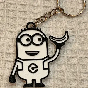 Keychain Minion Platano