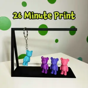 Standing Bear Keychain