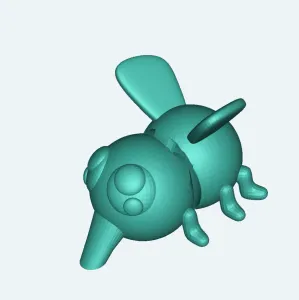Fly - A super cute Flexi Articulated fly toy