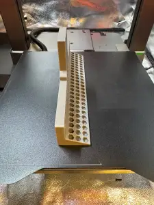 Holder - Row of Bits - Rev 1 - K2 4mm - PLA