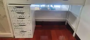 IKEA Alex Desk riser for feet