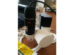 soporte ajustable para microscopio usb