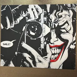 Hueforge Joker Cam Wall Art