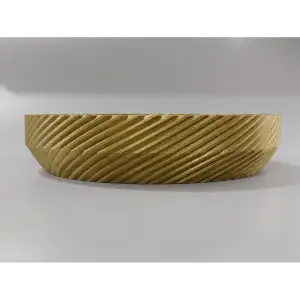 Modern Spiral Fruit Bowl