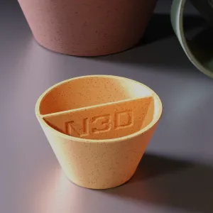 Pottery rim cone