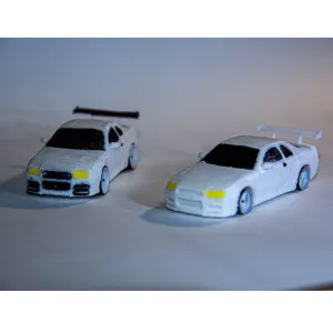 Nissan Skyline R34 GTR - 1:64