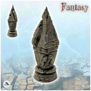 Magic totem made of carved stone (5) - miniatures warhammer