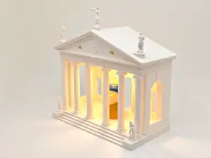 Renaissance Architecture Entrance - Scene Display