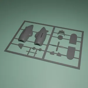 Airplane Kit card