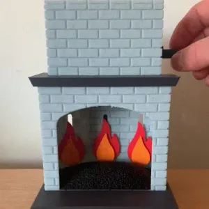 Animated Fireplace