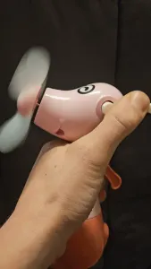 Handle for crank fan