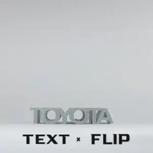 Text Flip - Toyota