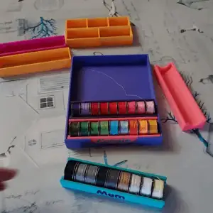 Organizer for sewing