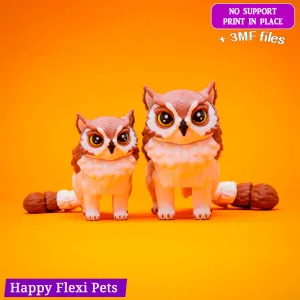 OwlCat or Meowl the cute flexi fantasy toy (#75)