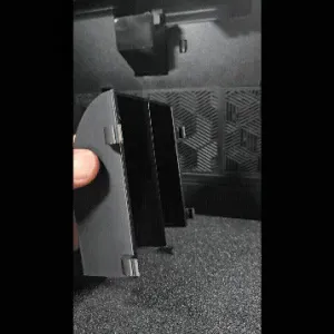 K2 Plus Heater Clip-on shield diverter diffuser