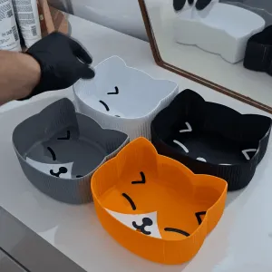 CatStack - A pack of desk organizers/trays for cat lovers